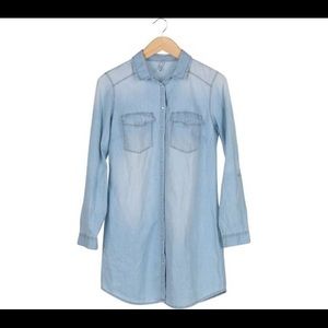 🔥LASTDAY🔥Longline denim shirt/tunic/dress